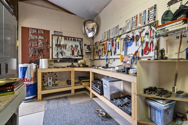 view of storage room