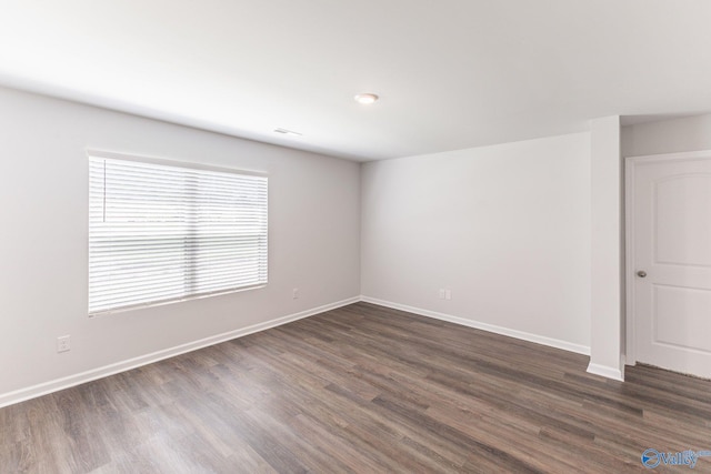 196 Murphy Ln, Madison, AL 35756 - unfurnished room with dark wood finished floors and baseboards