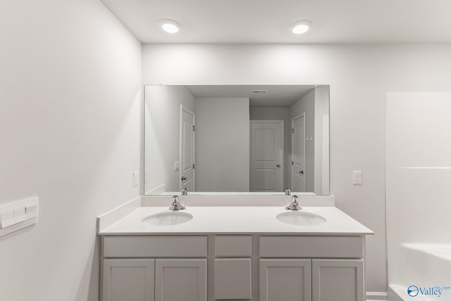 196 Murphy Ln, Madison, AL 35756 - full bathroom featuring double vanity
