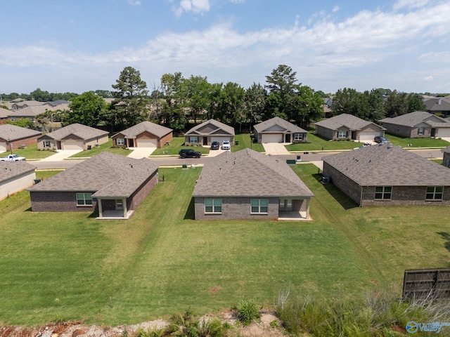 196 Murphy Ln, Madison, AL 35756 - aerial perspective of suburban area