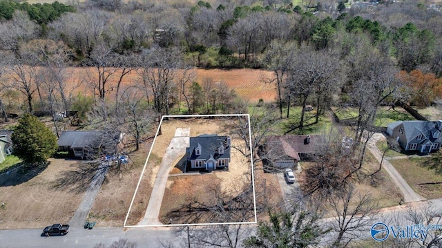 aerial view