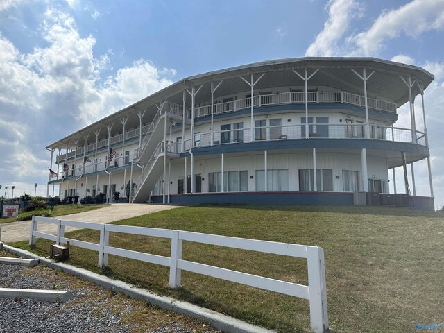 view of property featuring a water view