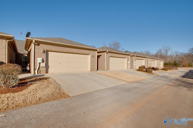 ranch-style house with a garage