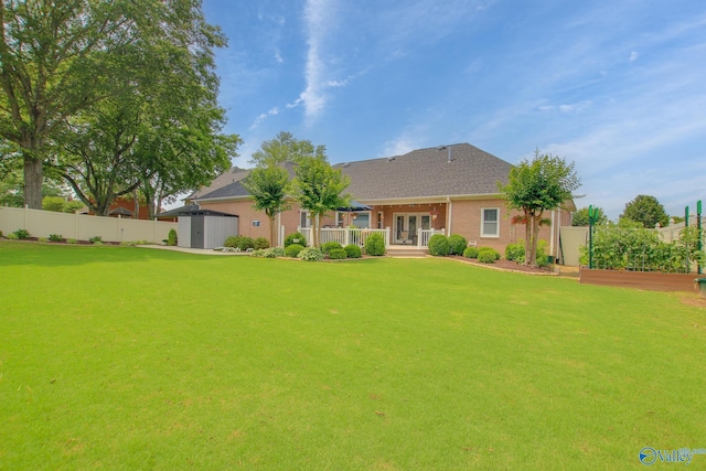1405 Cedarhurst Ct, Decatur, AL 35603 - view of front of home with french doors