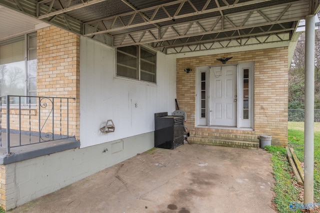 view of entrance to property