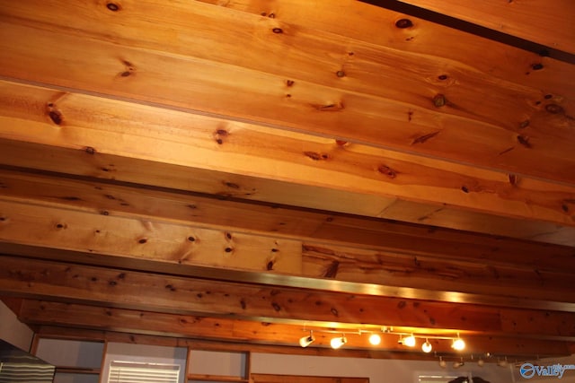 detailed view of a sauna
