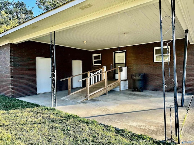 view of patio