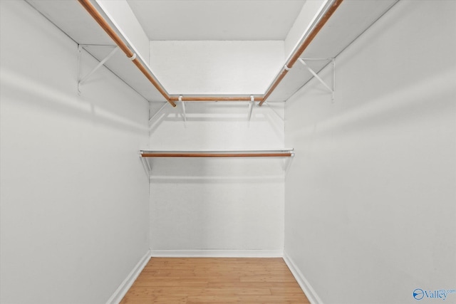 839 Bow Range Rd, Guntersville, AL 35976 - walk in closet featuring wood finished floors