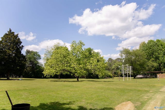 surrounding community featuring a yard