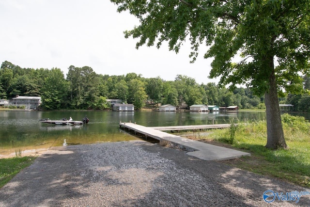 7615 Scottsboro Hwy, Scottsboro, AL 35769 - view of dock featuring a water view and a view of trees