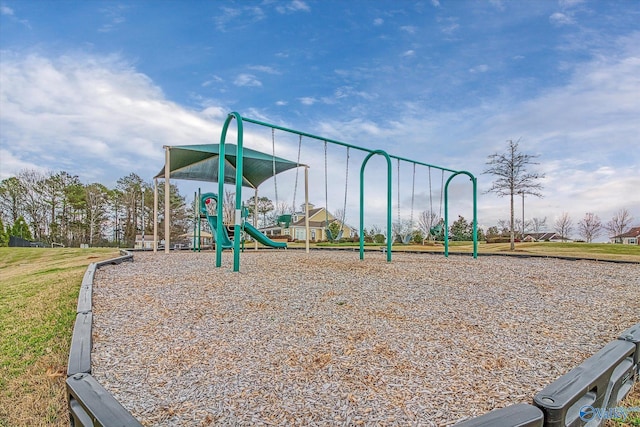 view of communal playground