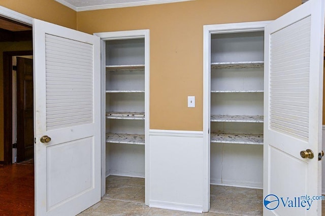 view of closet