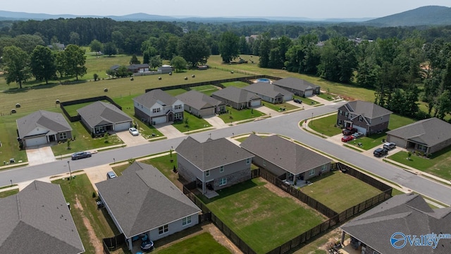 9130 Monteagle Blvd, Owens Cross Roads, AL 35763 - aerial view of residential area with mountains