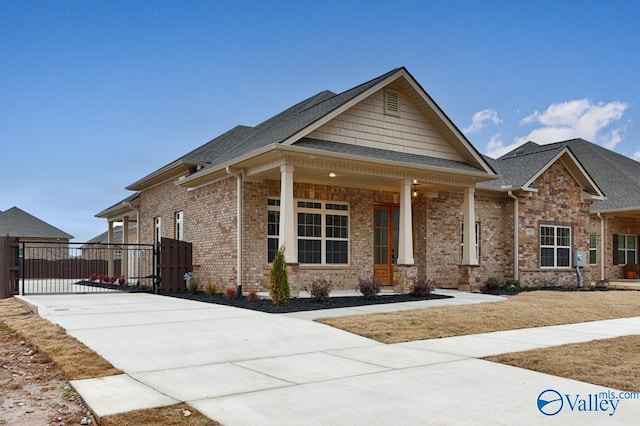 view of craftsman-style house