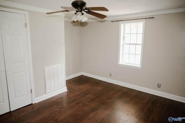 509 2nd Ave SW, Arab, AL 35016 - spare room with ceiling fan and hardwood / wood-style flooring