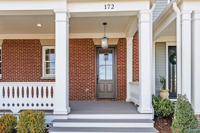 view of property entrance