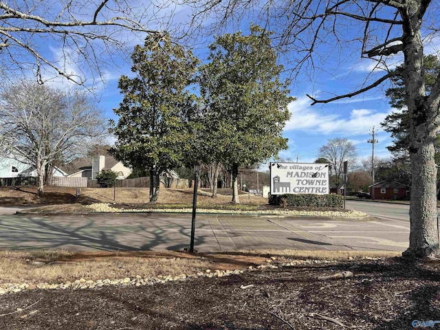 view of road