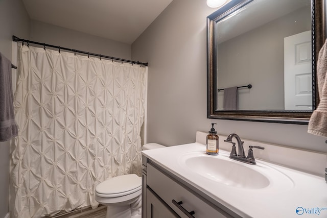25366 Nettlebrooke Dr, Athens, AL 35613 - full bath with toilet, vanity, and a shower with curtain