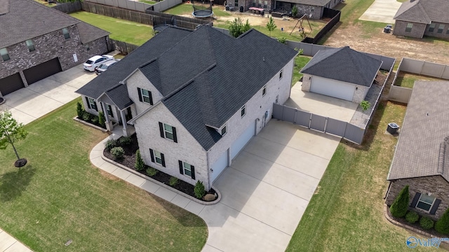 25366 Nettlebrooke Dr, Athens, AL 35613 - aerial view with a residential view