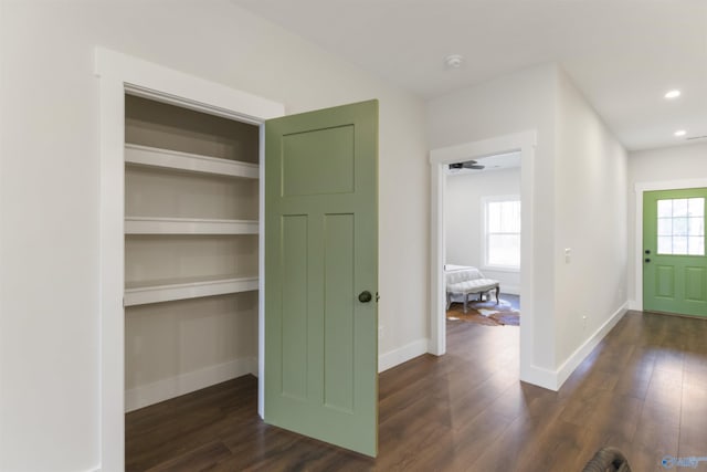 view of closet