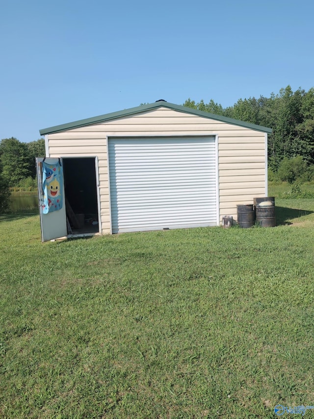 6321 Willow Rd, Ider, AL 35981 - view of detached garage