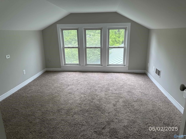 2494 Hines St S, Athens, AL 35611 - bonus room featuring carpet flooring, vaulted ceiling, and baseboards