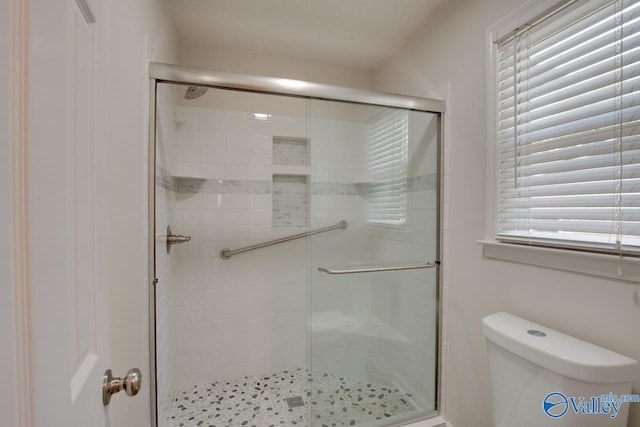 15011 Glory Dr SE, Huntsville, AL 35803 - full bath featuring a shower stall and toilet