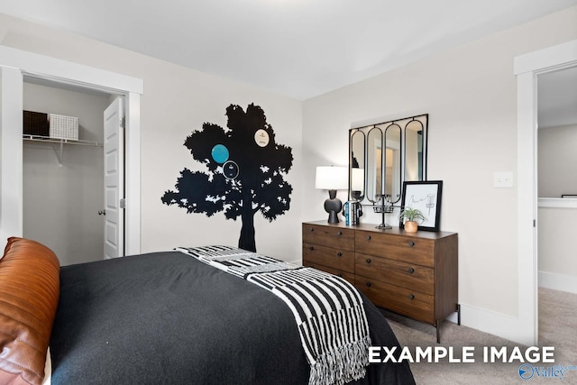 120 Burdine St, New Market, AL 35761 - bedroom with baseboards, carpet floors, and a closet