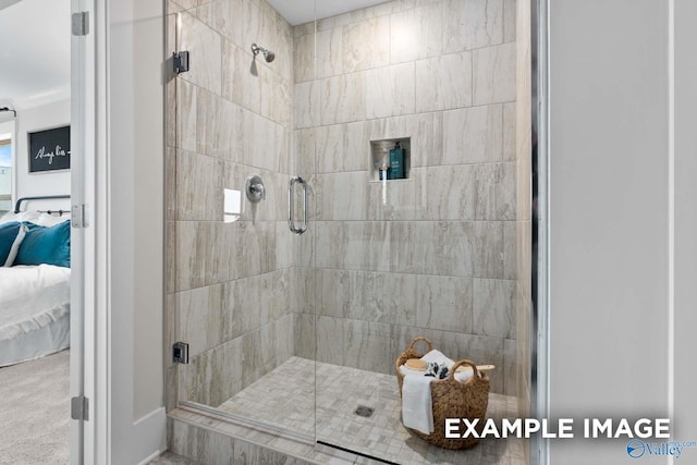 120 Burdine St, New Market, AL 35761 - ensuite bathroom with a shower stall and ensuite bath