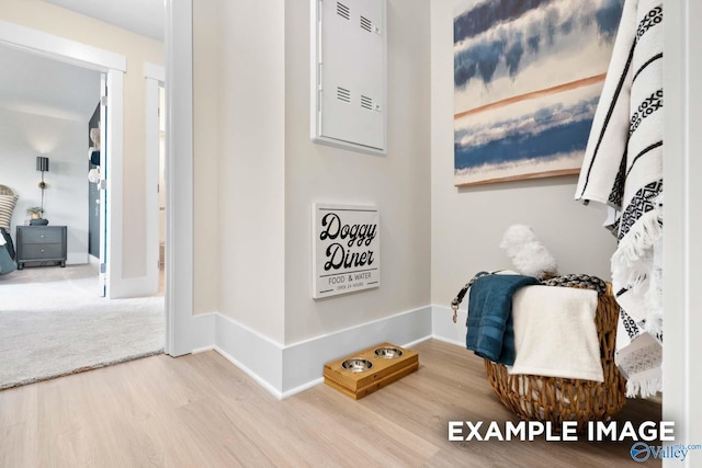 120 Burdine St, New Market, AL 35761 - interior space with baseboards and wood finished floors