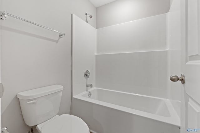 120 Burdine St, New Market, AL 35761 - bathroom featuring toilet and shower / washtub combination