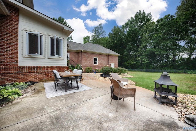 1211 SW Rountree Pl, Madison, AL 35756 - view of patio with outdoor dining space