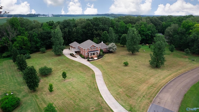 1211 SW Rountree Pl, Madison, AL 35756 - aerial view of property and surrounding area