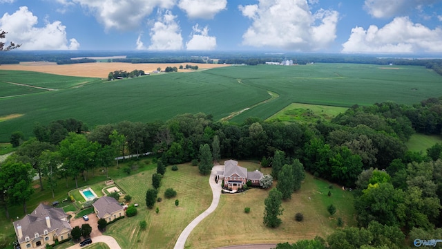 1211 SW Rountree Pl, Madison, AL 35756 - overview of rural landscape