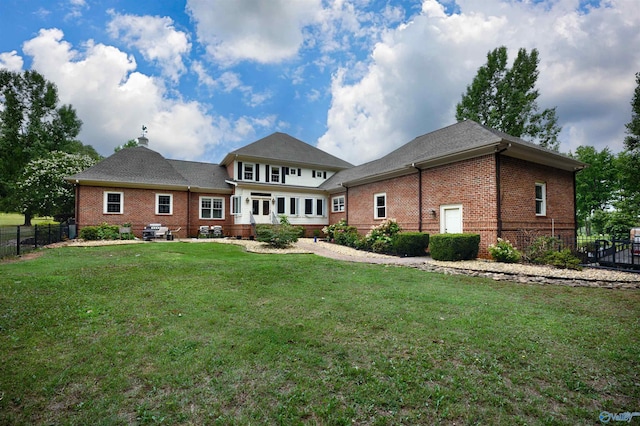 1211 SW Rountree Pl, Madison, AL 35756 - back of house with brick siding