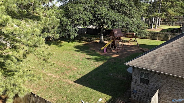 119 Saint Clair Ln, Huntsville, AL 35811 - view of yard featuring a playground