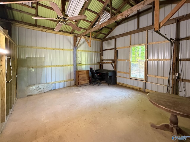 140 Ben Johnson Rd, Pulaski, TN 38478 - garage featuring metal wall