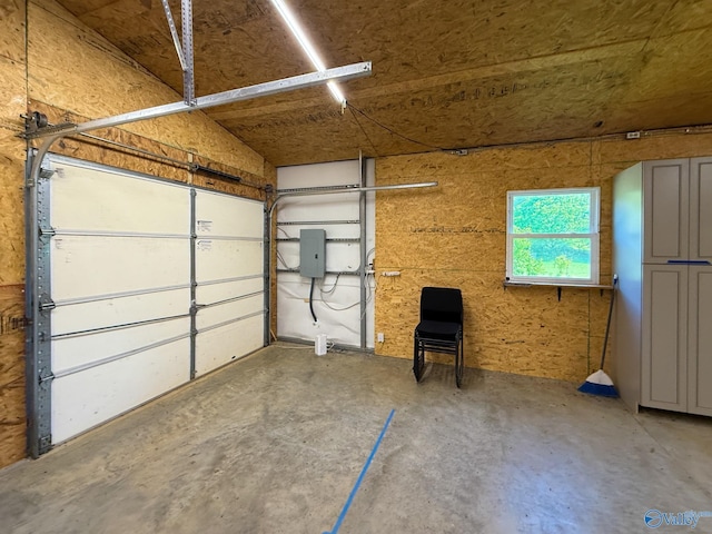 140 Ben Johnson Rd, Pulaski, TN 38478 - garage featuring electric panel