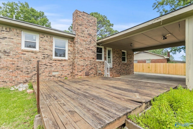 605 Holland Dr SW, Decatur, AL 35601 - wooden terrace featuring fence