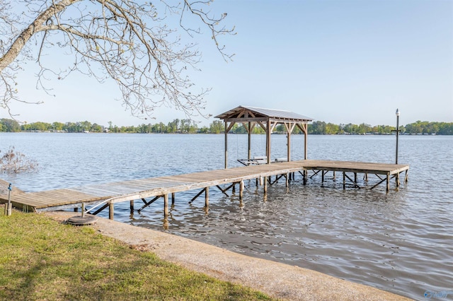 220 County Road 564, Leesburg, AL 35983 - view of dock with a water view