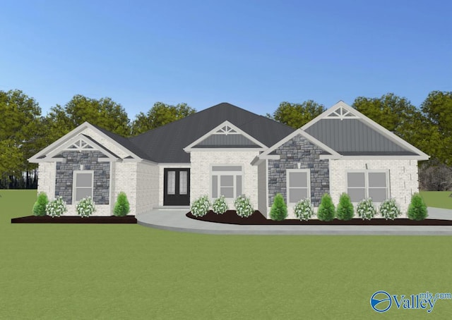 WILSONA1 Mallard Dr, Madison, AL 35756 - view of front of property with board and batten siding, brick siding, and stone siding