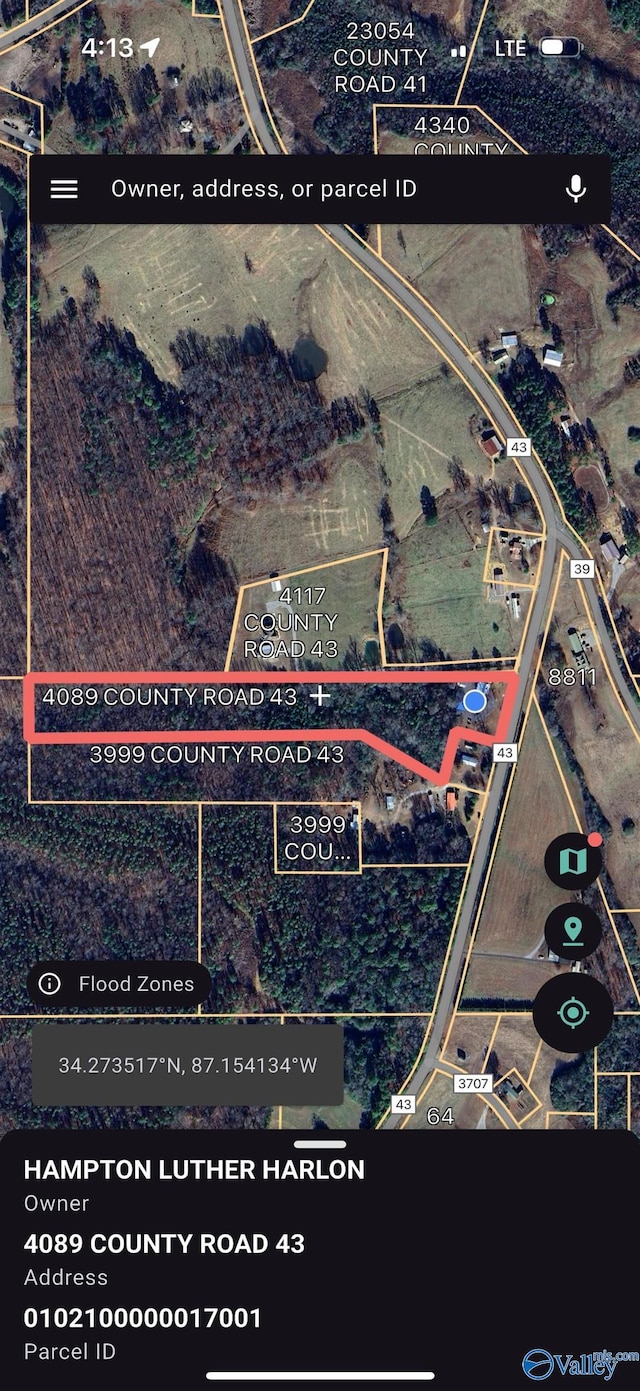 map location