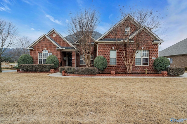 view of property with a front yard