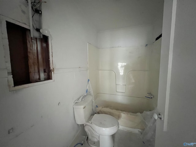 bathroom with toilet