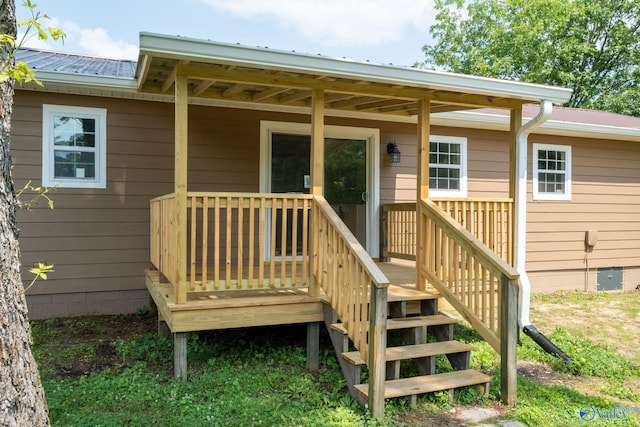 2221 Old Union Rd, Grant, AL 35747 - view of wooden deck