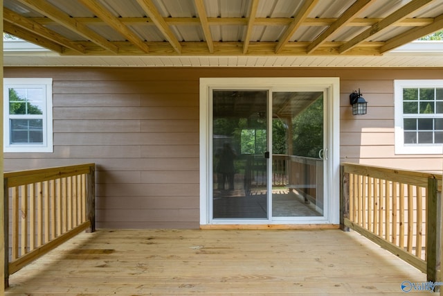 2221 Old Union Rd, Grant, AL 35747 - view of wooden terrace