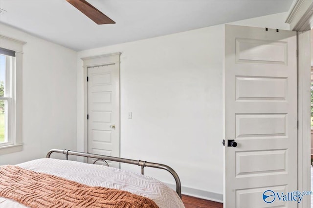 1760 Horseshoe Bend Rd, Scottsboro, AL 35769 - bedroom with wood finished floors and baseboards