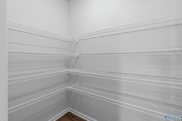 view of pantry