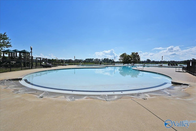 5 Leyland Dr, Huntsville, AL 35824 - community pool featuring fence
