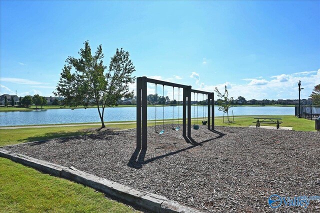 5 Leyland Dr, Huntsville, AL 35824 - community play area with a lawn and a water view